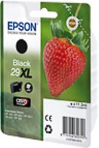 ORIGINAL Epson 29XL / C13T29914012 - Druckerpatrone schwarz (High Capacity)