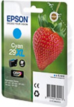 ORIGINAL Epson 29XL / C13T29924012 - Druckerpatrone cyan (High Capacity)