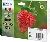 ORIGINAL Epson 29XL / C13T29964012 - 4er Pack (High Capacity)