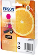 ORIGINAL Epson 33XL / C13T33634012 - Druckerpatrone magenta (High Capacity)