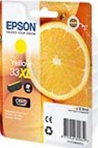 ORIGINAL Epson 33XL / C13T33644012 - Druckerpatrone gelb (High Capacity)