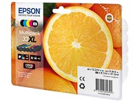 ORIGINAL Epson 33XL / C13T33574010 - 5er Pack (High Capacity)