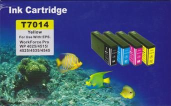 Druckerpatrone - alternativ zu Epson T7014 - gelb (Extra High Capacity)