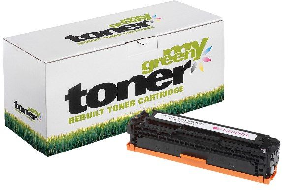 MYGREEN Alternativ-Toner - kompatibel zu HP 131A / CF213A / Canon 731 - magenta