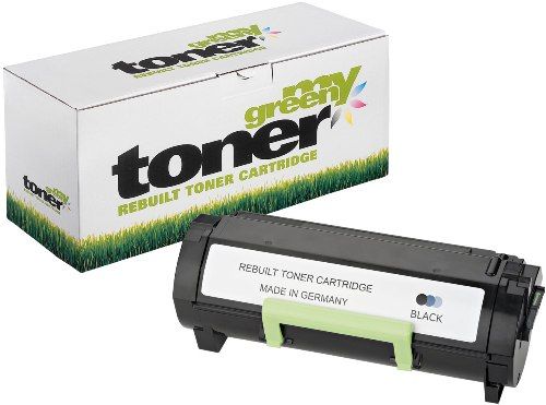 MYGREEN Alternativ-Toner - kompatibel zu Lexmark 502 / 50F2000 - schwarz