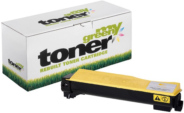 MYGREEN Alternativ-Toner - kompatibel zu Utax 44521-10016 - gelb