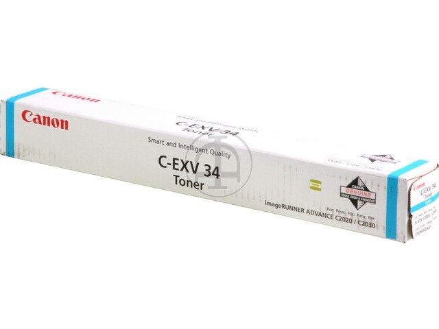 ORIGINAL Canon C-EXV 34 / 3783B002 - Toner cyan
