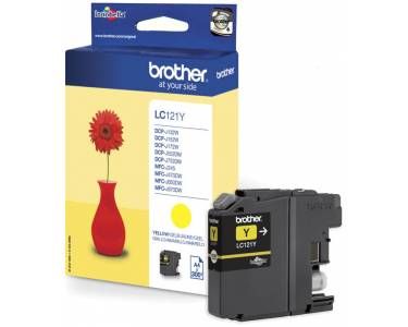 ORIGINAL Brother LC-121 Y - Druckerpatrone gelb