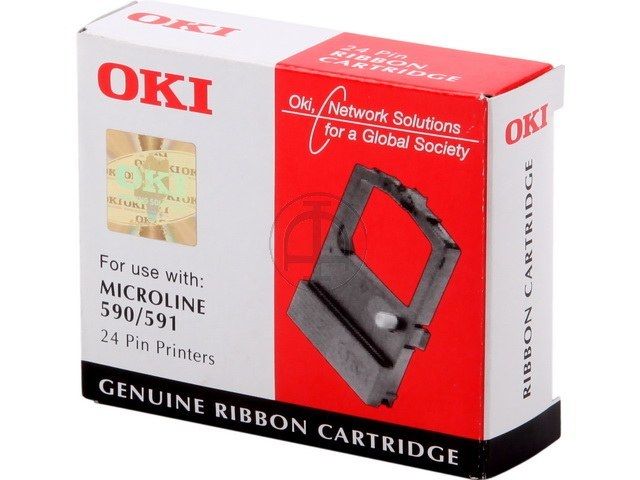 ORIGINAL OKI 09002316 - Farbband schwarz (Nylon)