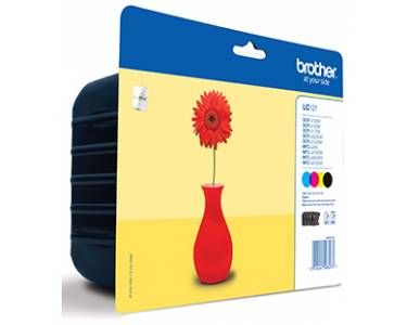 ORIGINAL Brother LC-121 VALBP - 4er Pack Druckerpatronen