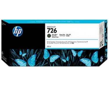 ORIGINAL HP 726 / CH575A - Druckerpatrone schwarz matt (High Capacity)