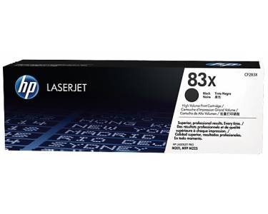 ORIGINAL HP 83X / CF283X - Toner schwarz (High Capacity)