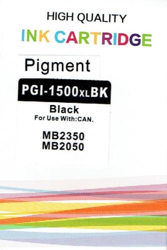 Druckerpatrone - alternativ zu Canon PGI-1500XL BK - schwarz