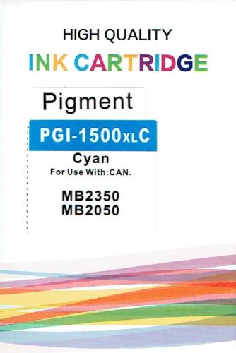 Druckerpatrone - alternativ zu Canon PGI-1500XL C - cyan