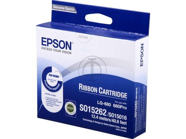 ORIGINAL Epson S015262 / Gruppe 642/651 - Farbband schwarz (Nylon)